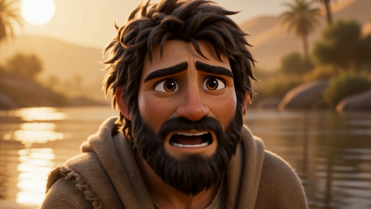 His face — this is a disaster