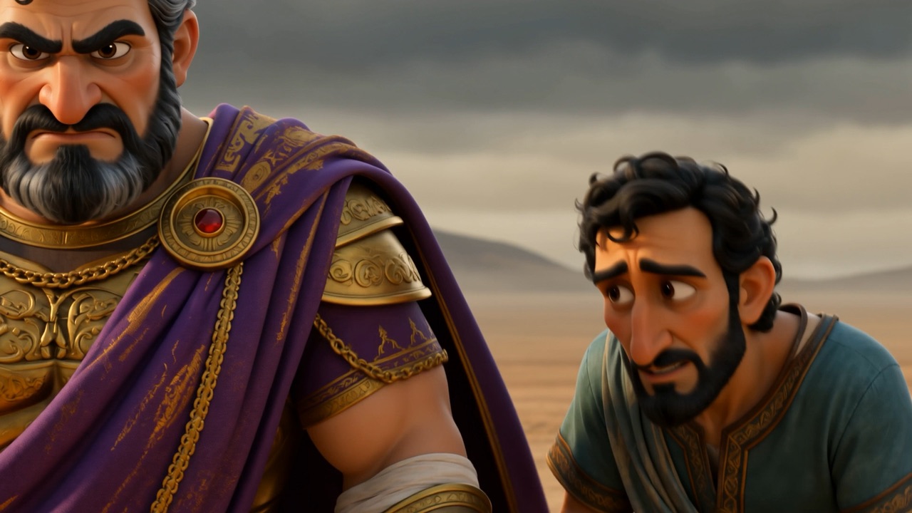 The servant risks saying something