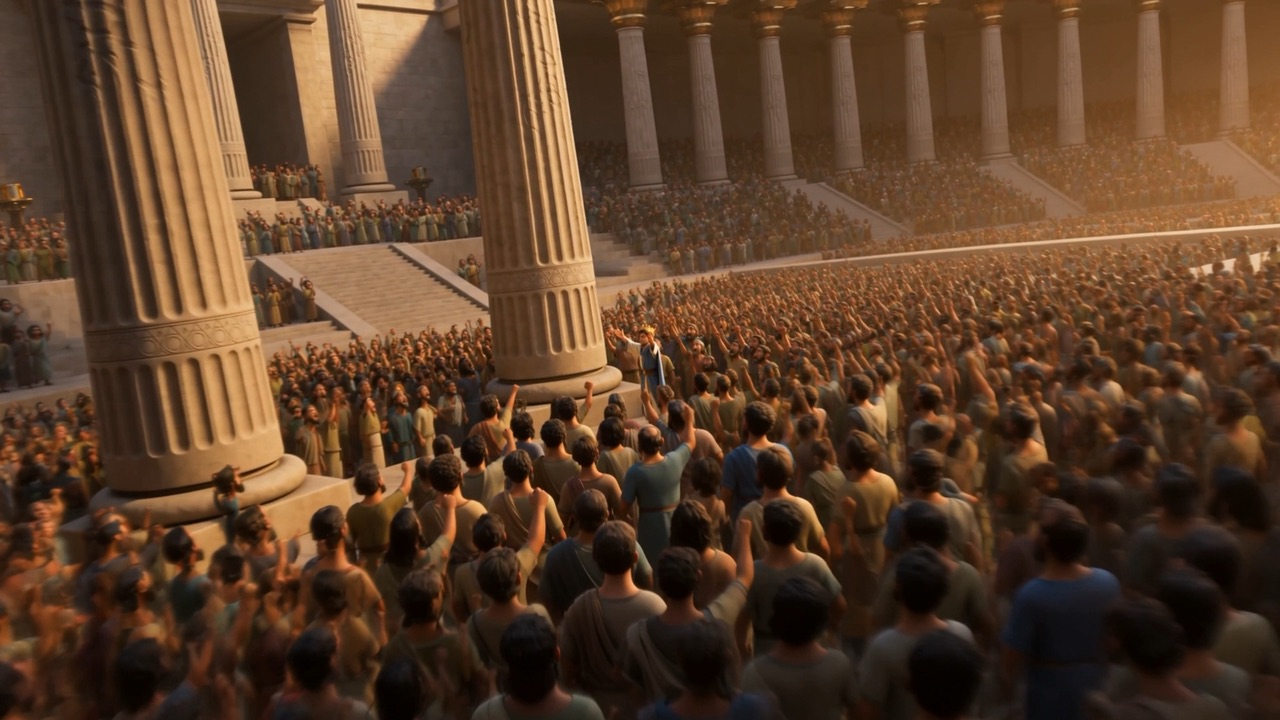 The courts packed to the walls