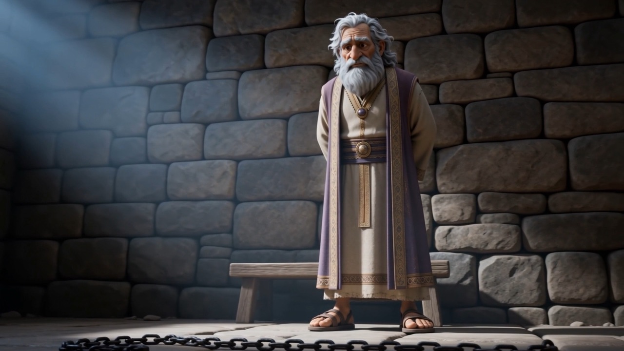 He waits, because that is what he does