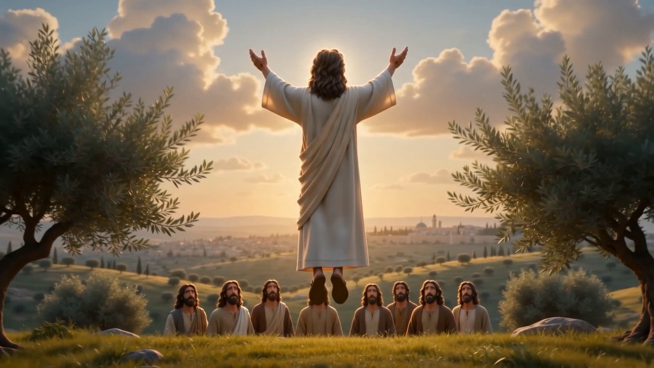 He begins to rise