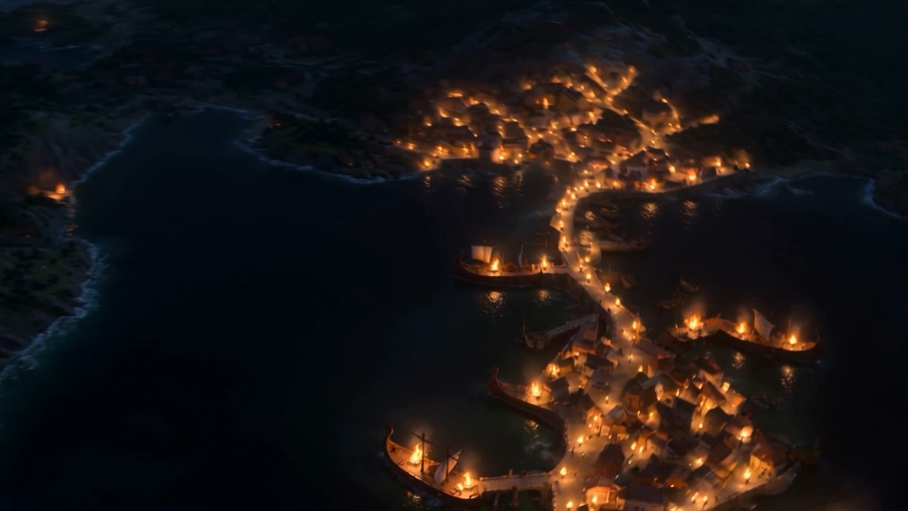 Whole islands alight now