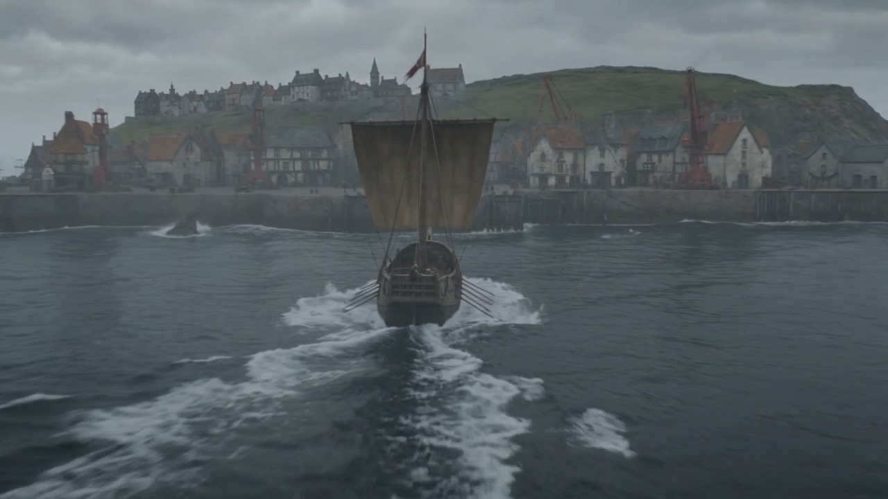 A harbour getting smaller