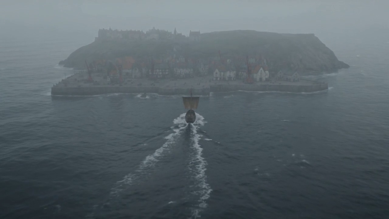The coast becomes a line