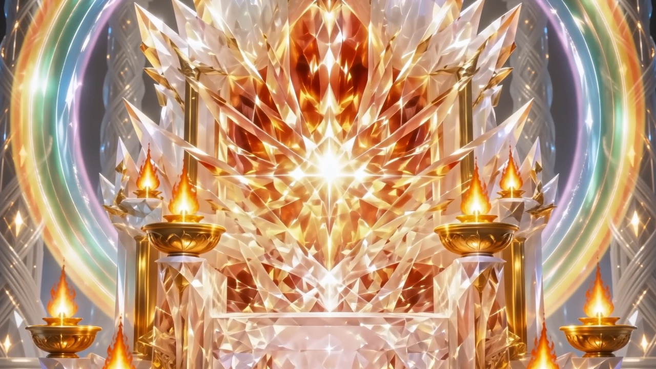 And upon it, never a shape. Never a face. Only glory