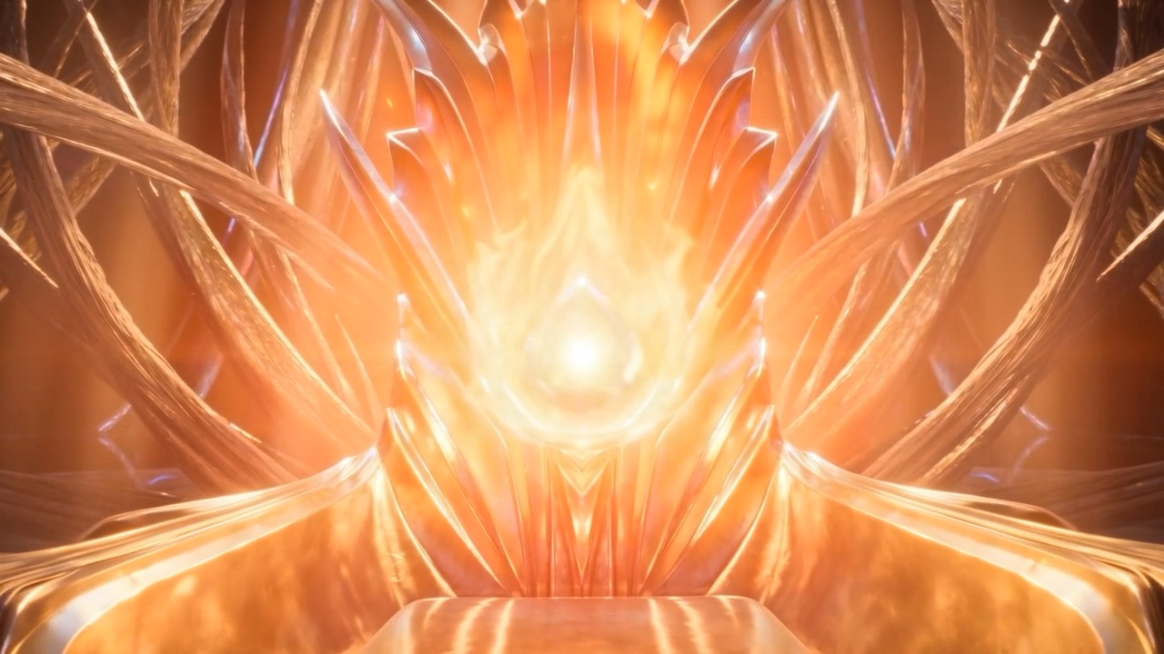 Jasper-white burning to fire-red from within
