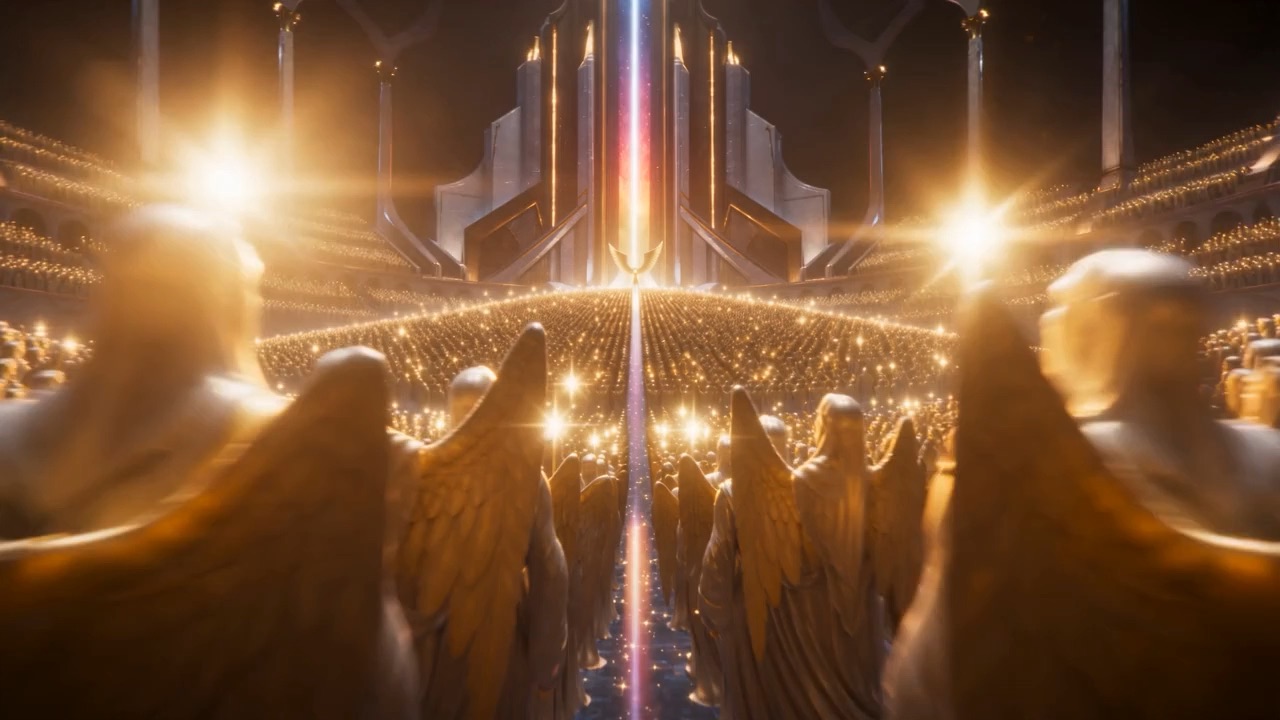 The ranks of light part, and something enormous steps forward
