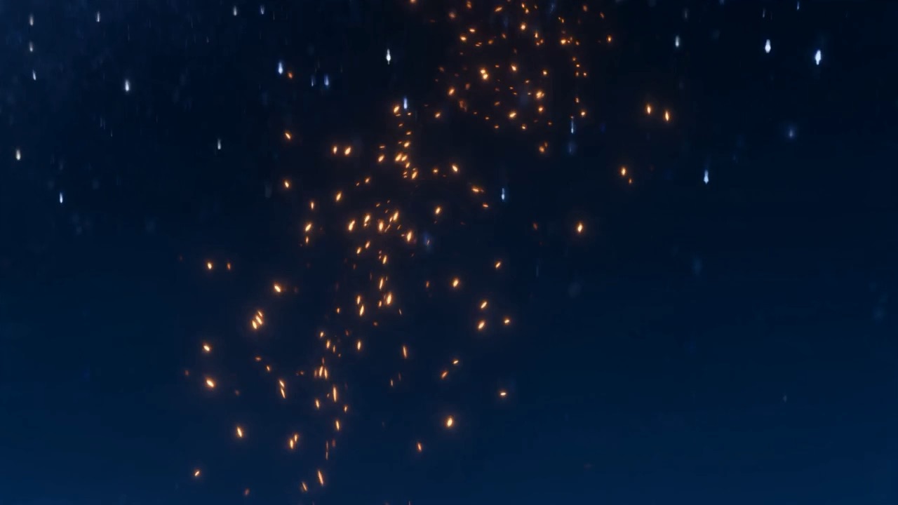 Up they go, climbing the dark like small prayers