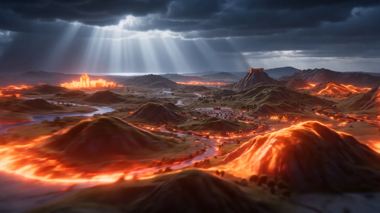 It runs forward, spreads flat — and turns into landscape