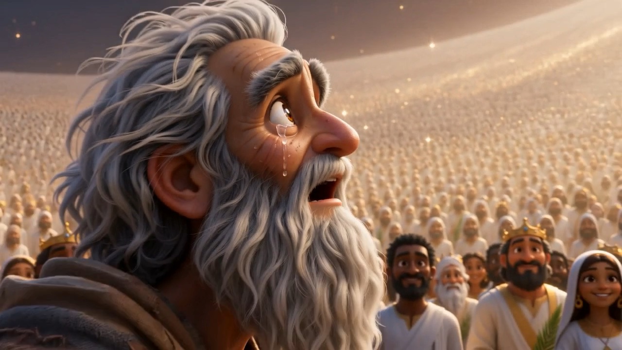 John looks at the crowd, then back at him, honest as sunrise: sir, you are the one who knows