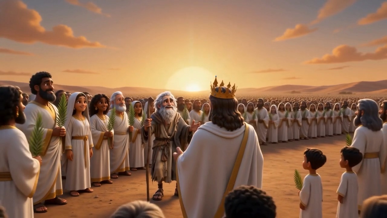 The answer turning, as he speaks, into a direction