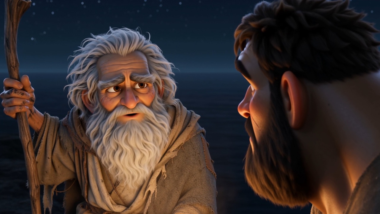 He gives him the honesty he asked for, unhurried and level