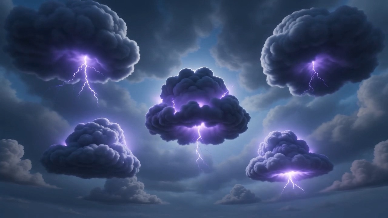 The shout goes out around the rim of the sky — and the sky answers