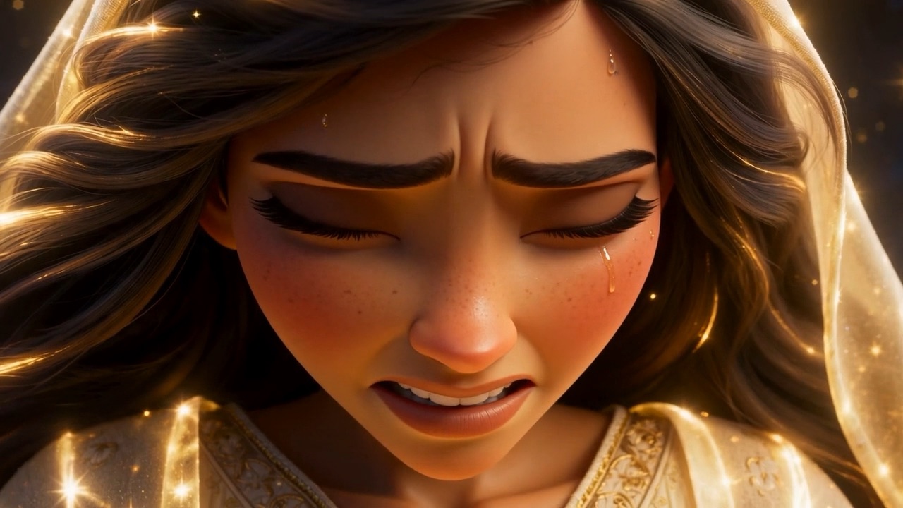 Her face — strength and travail together, the face of every birth-night there has been