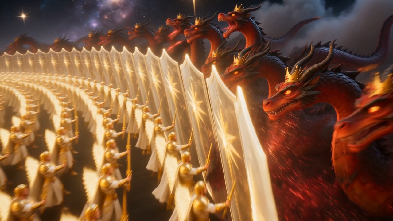 The walls of dawn advance in slow unstoppable rotation