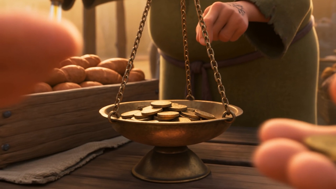 Coin, cloth, fish, oil, and every hand in every exchange marked the same way