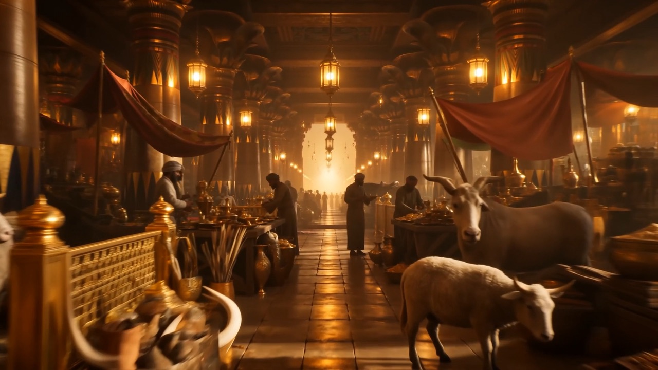 And the aisle goes on, and on, with no far wall anywhere