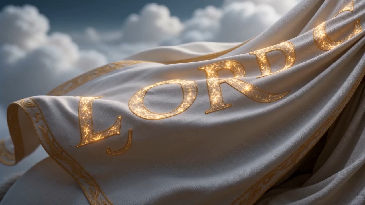 And written along it, in letters of living light: a name