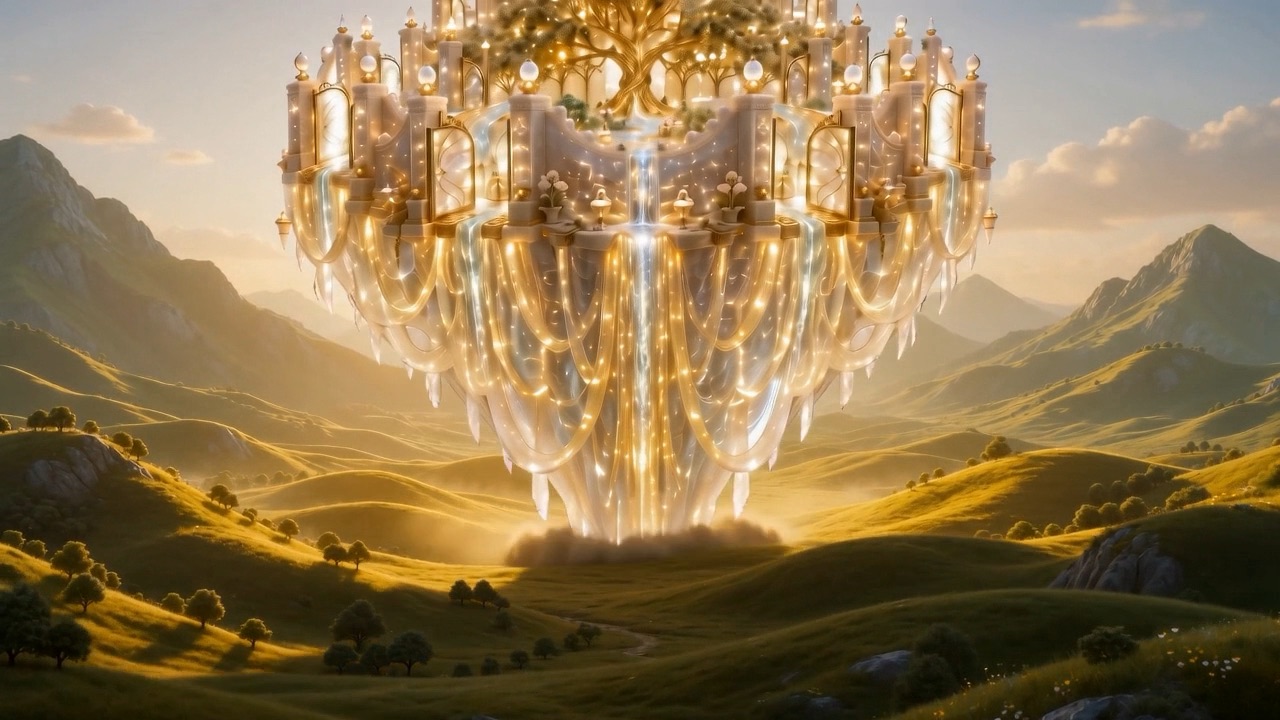 She settles onto the new earth as gently as a crown onto a head