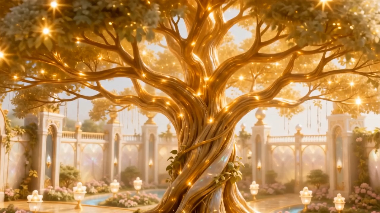 This tree. This city. The same branches, full of light