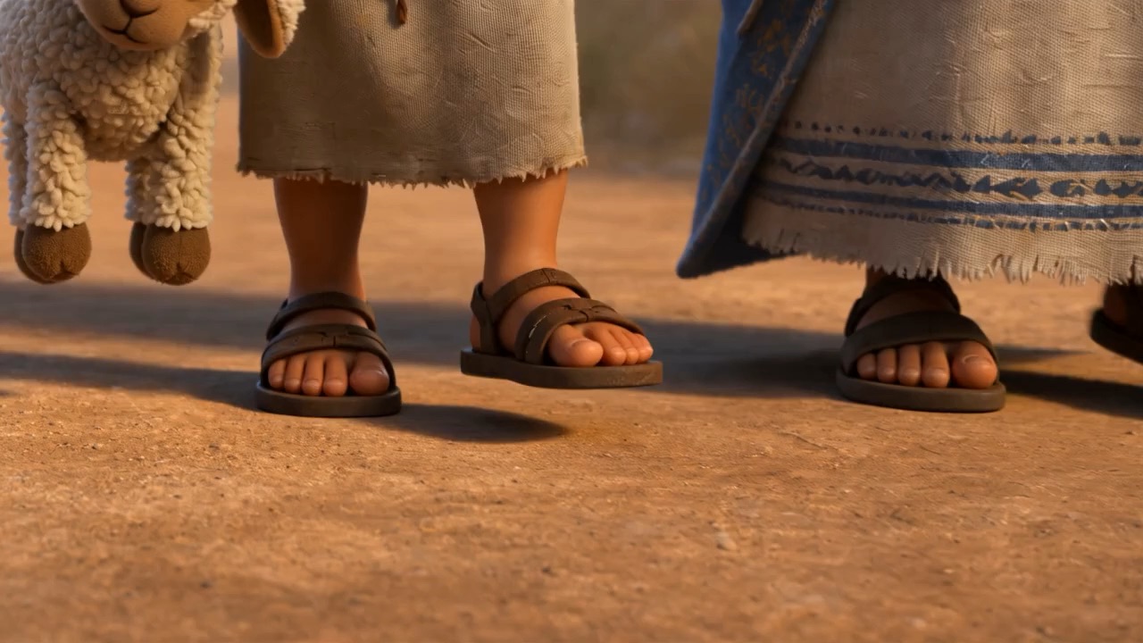 The family sets out on the Shiloh road at dawn