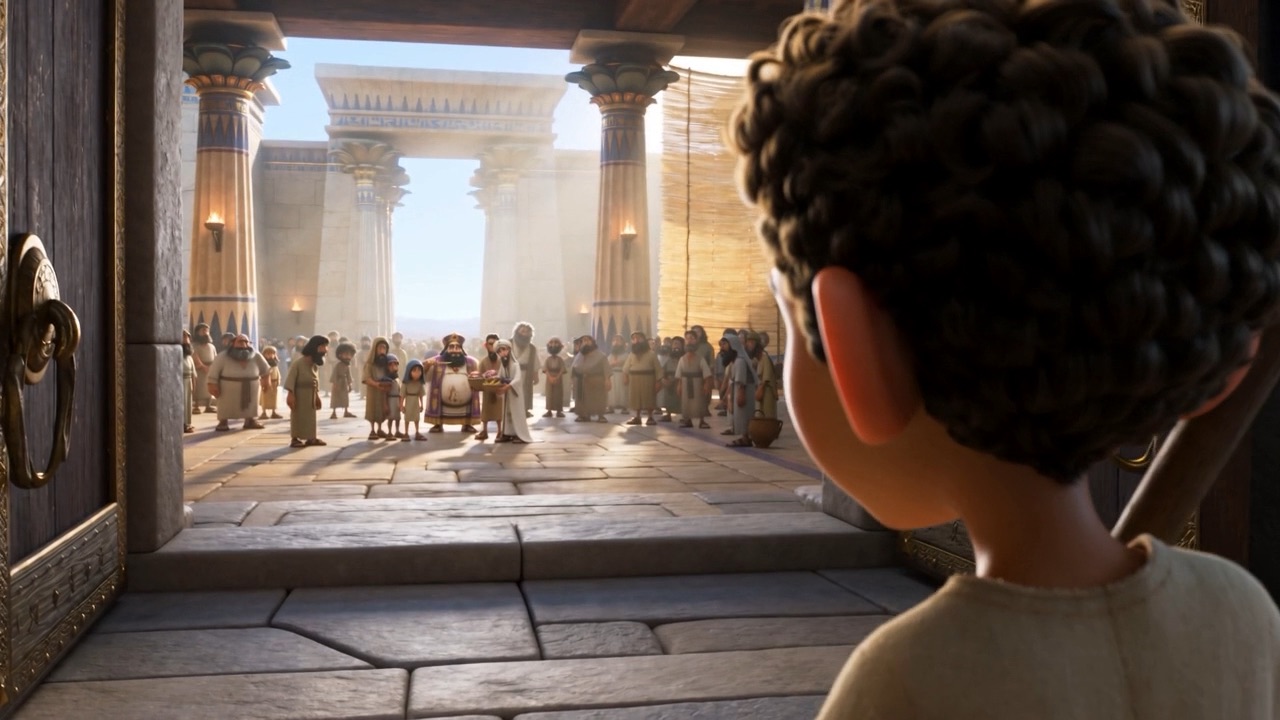 The boy grows up watching it all