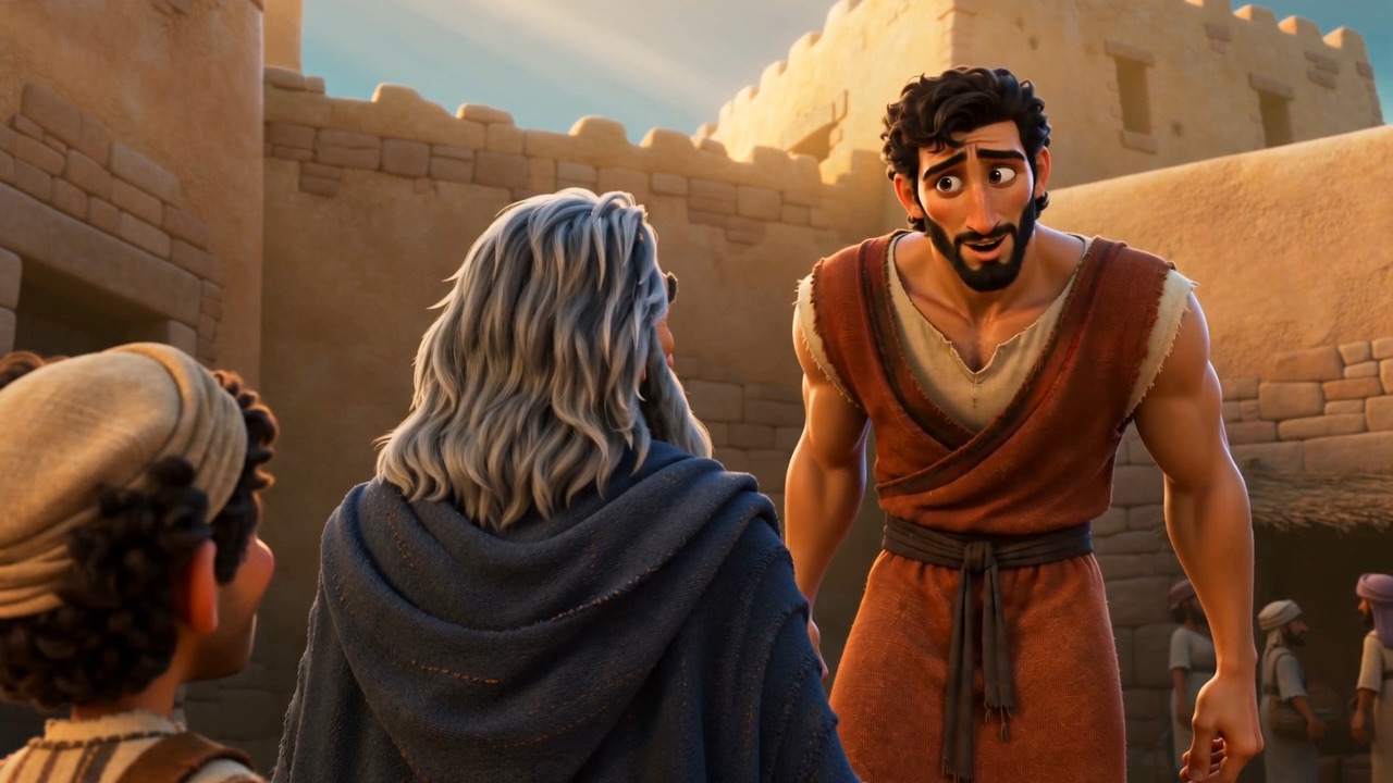This is the one Yahweh told him about yesterday