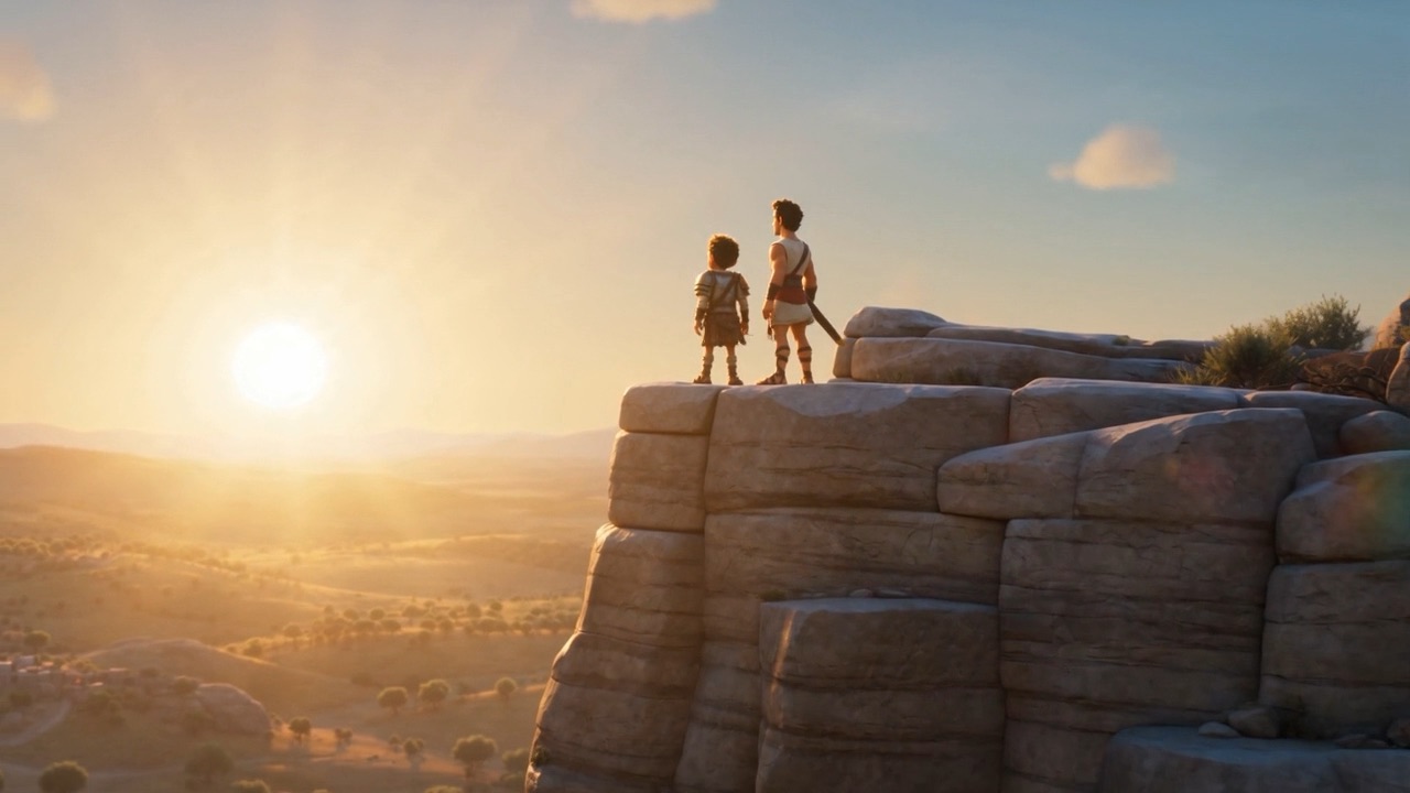 The sun rises on an act of pure faith