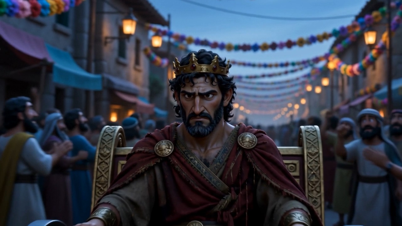 “What more can he have but the kingdom?”