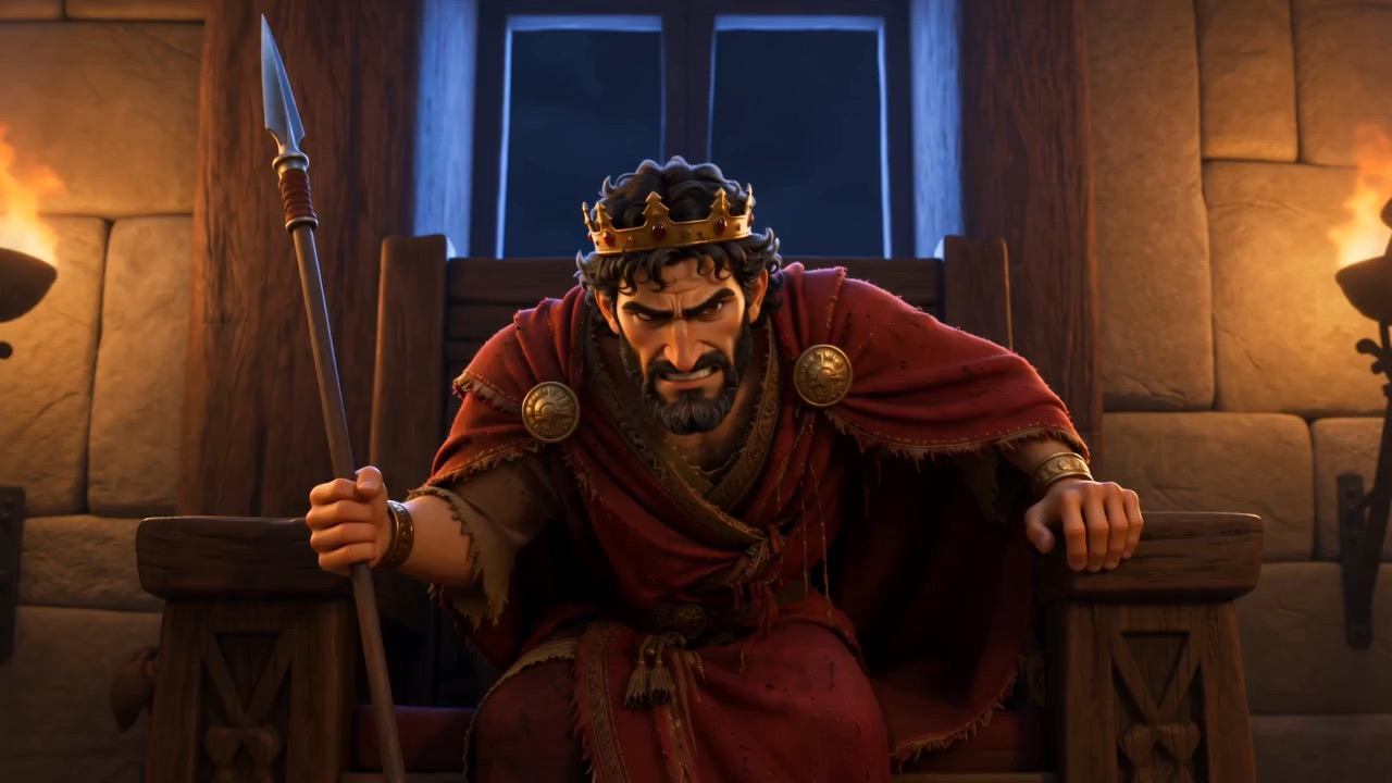 “I will pin David to the wall”