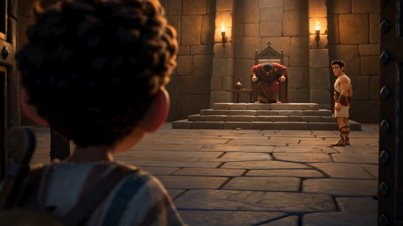 He walks out. Nobody stops him