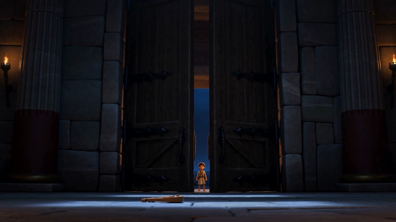 The doors are very far away