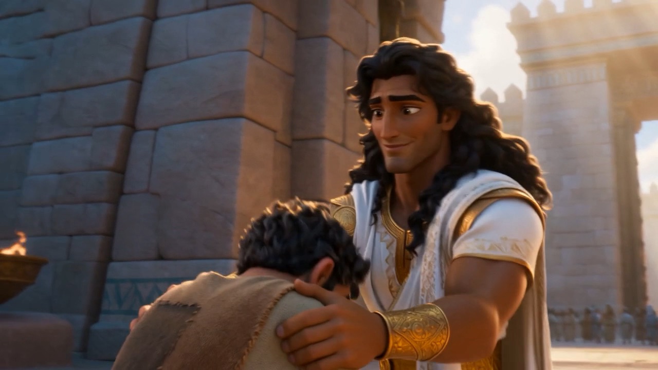 And when a man bows to him, he will not have it