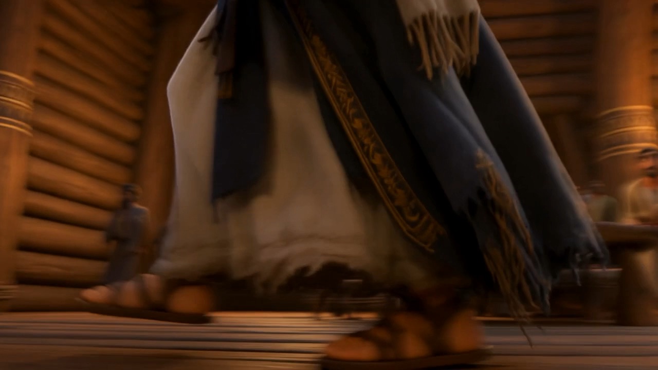 “Arise, and let us flee”