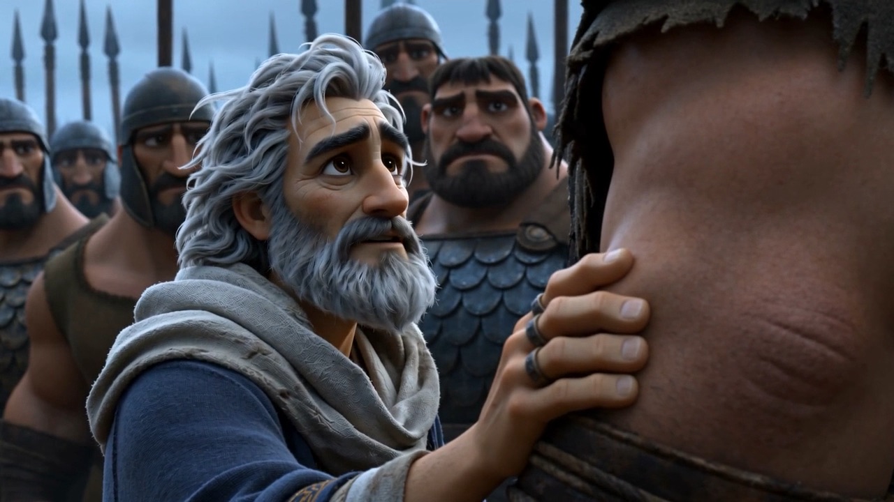 He gives his commanders one order about the battle