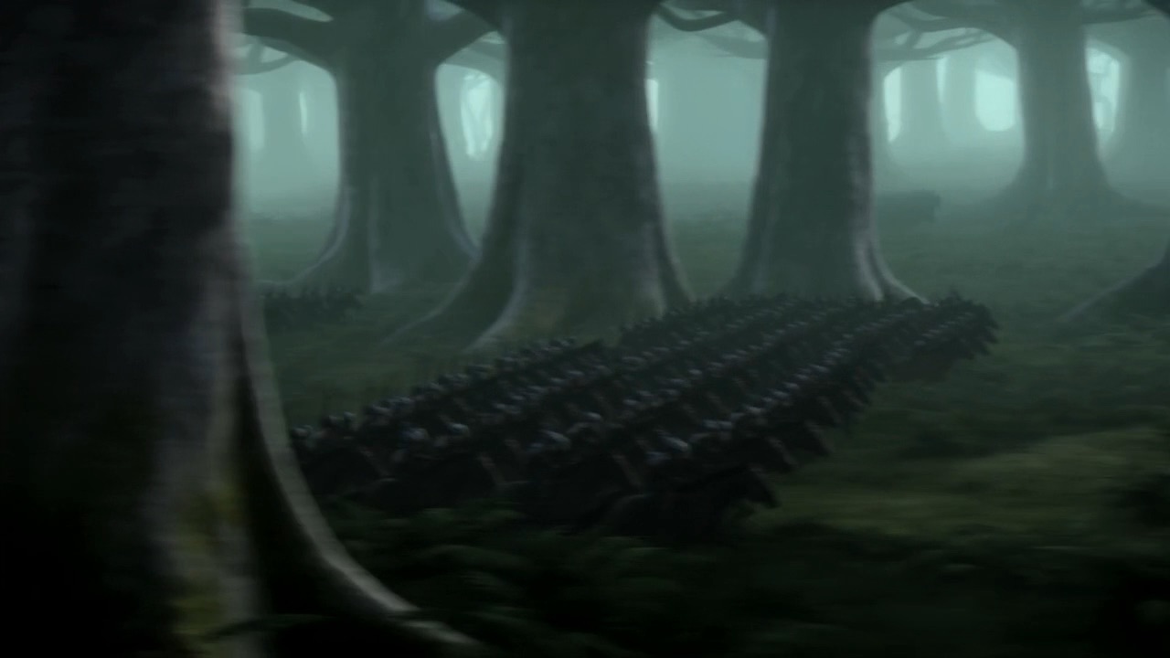 The battle goes into the forest of Ephraim