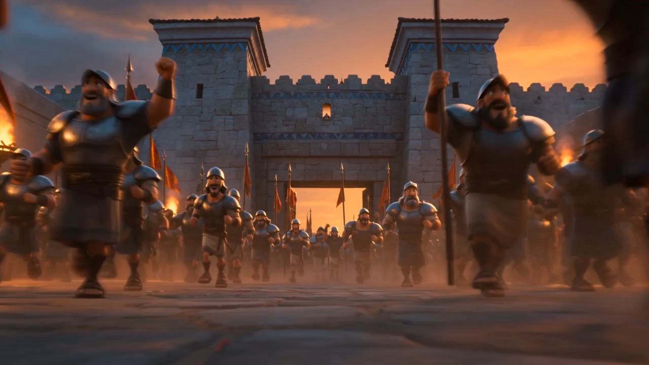The army comes home having won